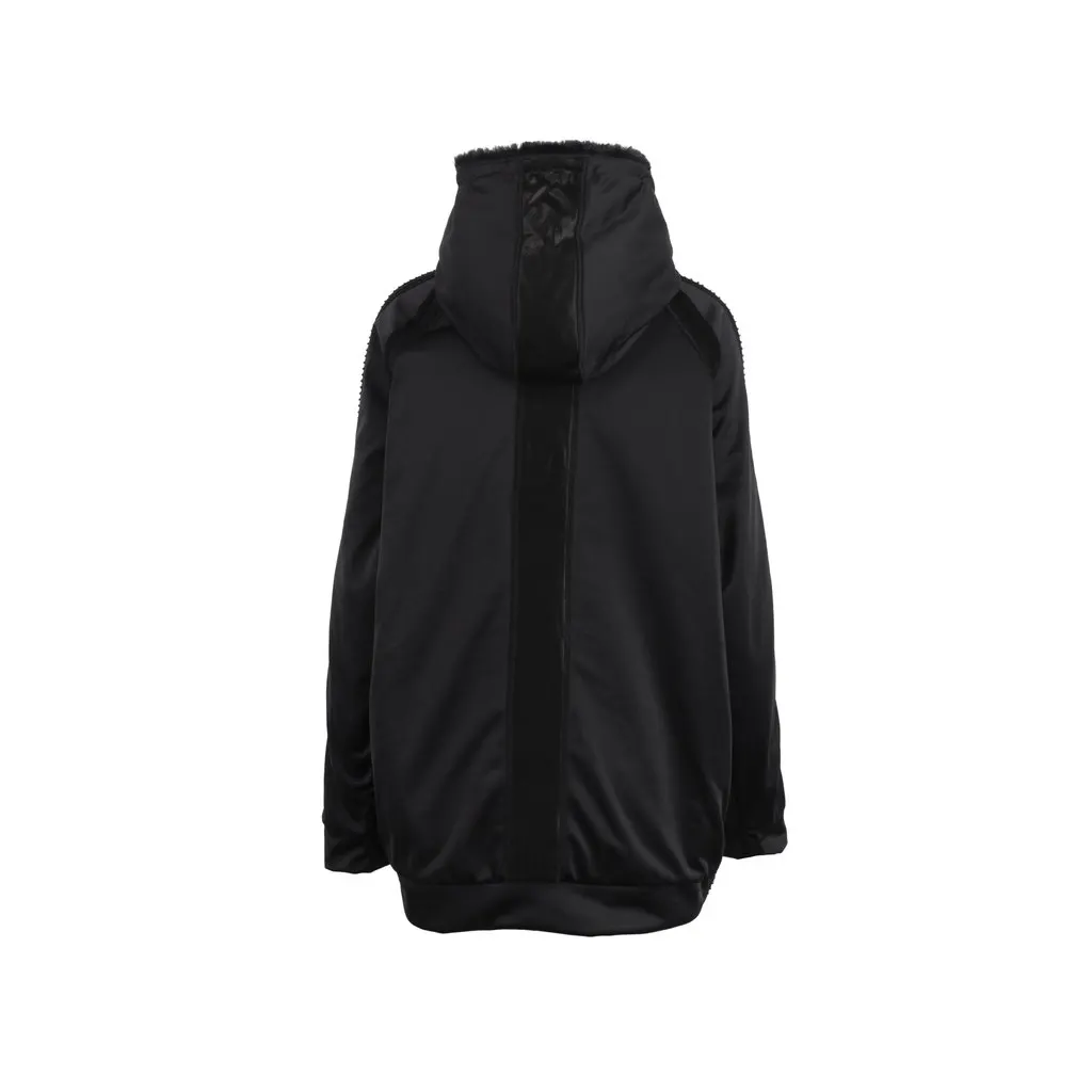 Unsigned Black Sweatshirt With Pins - '10s Black Good - Back View