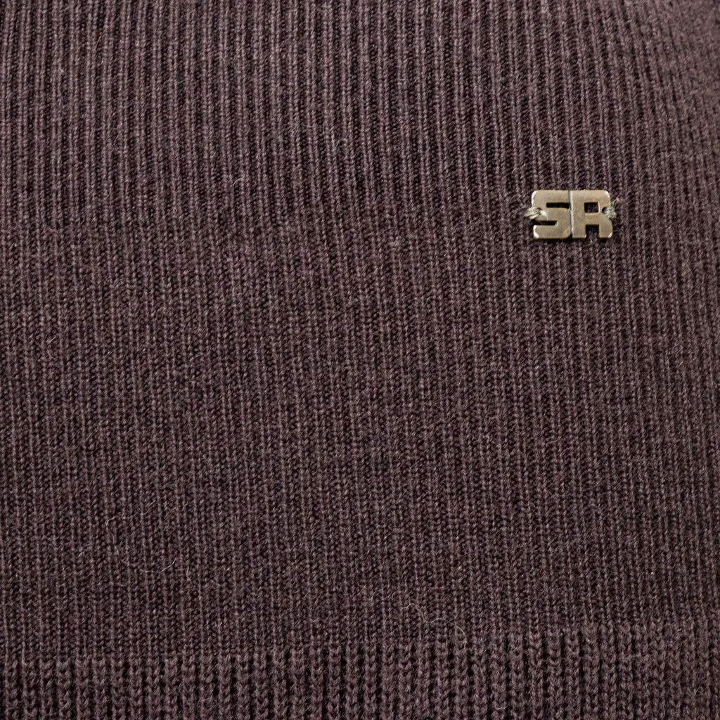 Sonia Rykiel Wool Skirt - '00s Brown Wool Good - Box View