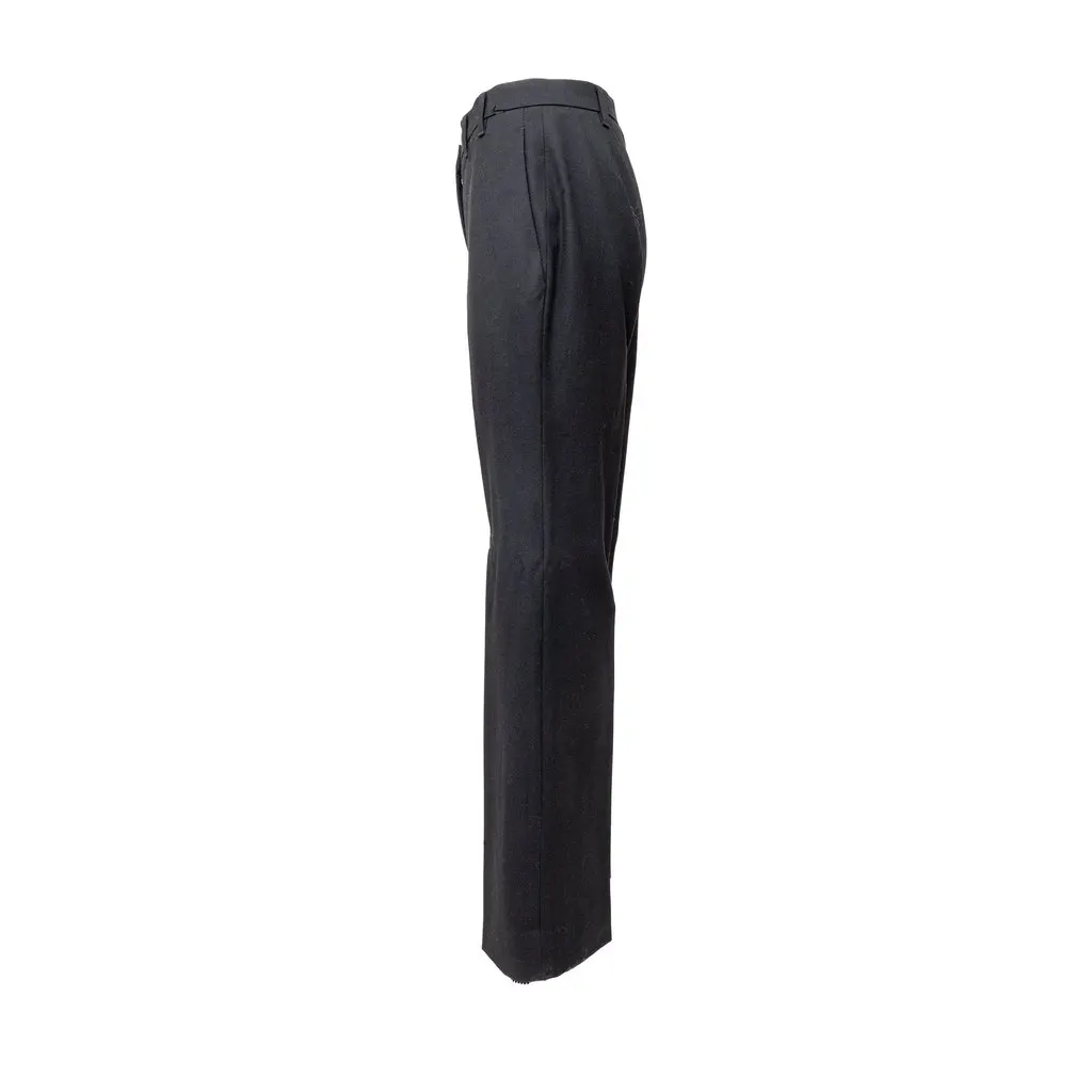 Jil Sander Tailored Trousers - '00s Red Wool Good - Inside View