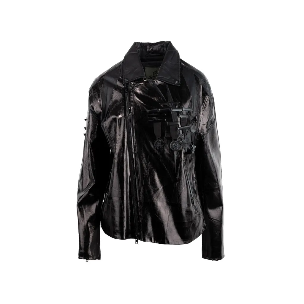 Unsigned Jacket With Medals - '10s Black Good - Front View