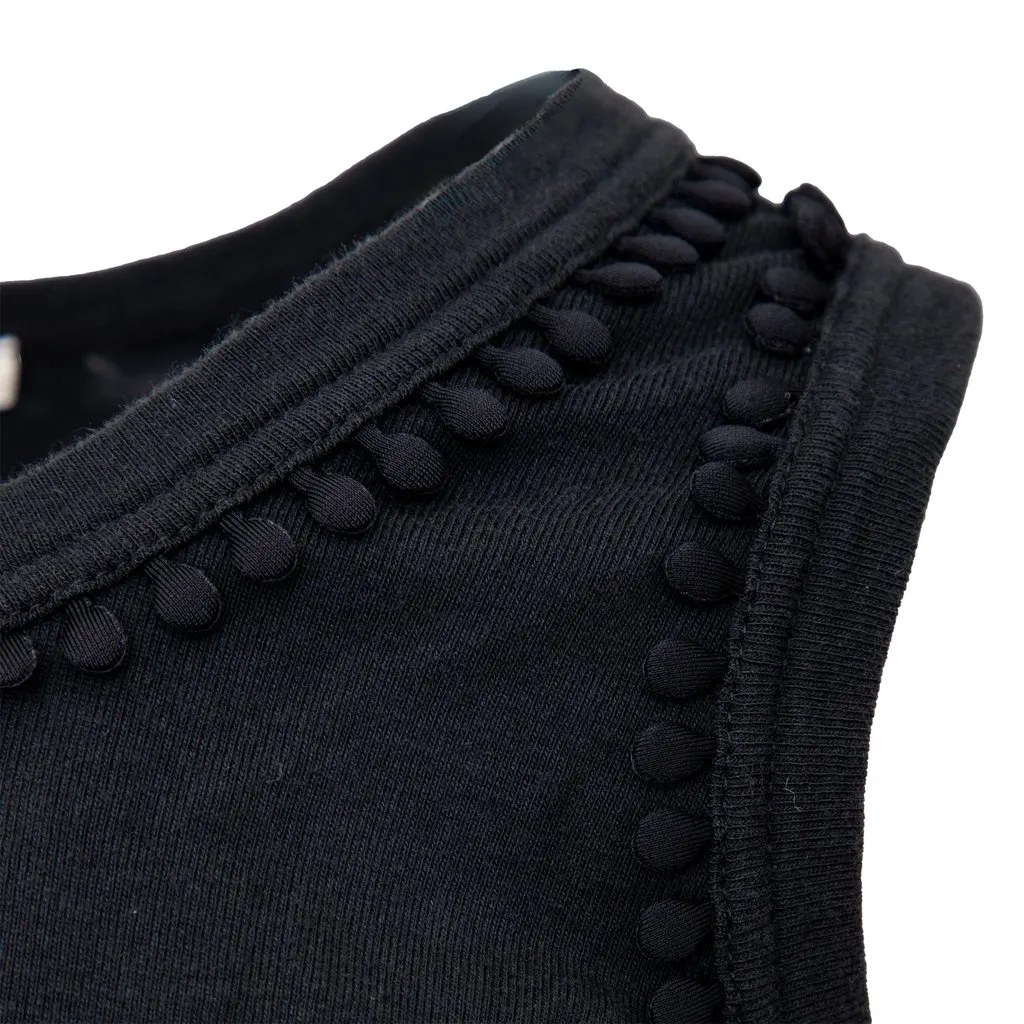 Chloé Black Top - '00s Black Cotton Good - Box View