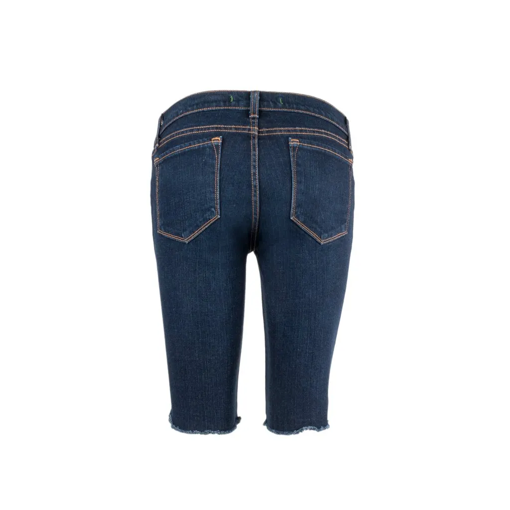 J Brand Bermuda Jeans - '10s Blue Good - Back View
