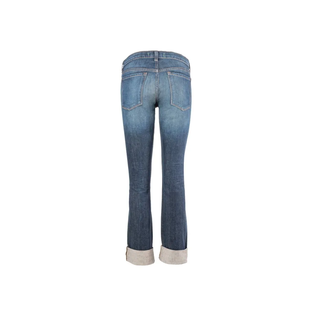 J Brand Slim Fit Jeans - '10s Blue Good - Back View