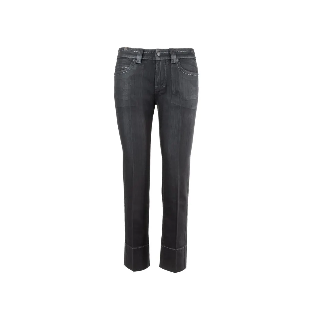 Unsigned Notify Slim Fit Jeans - '10s Red Denim Good - Front View