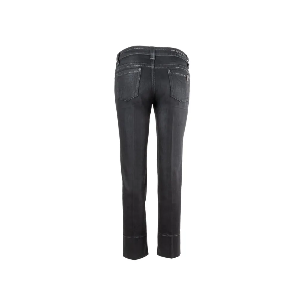 Unsigned Notify Slim Fit Jeans - '10s Red Denim Good - Back View