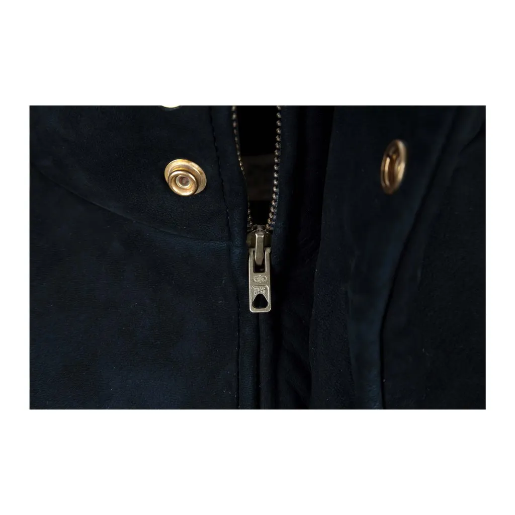 Hermès Suede Puffer Coat - '90s Black Suede Good - Box View