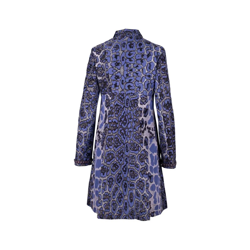 Blumarine Printed Coat - '10s Red Good - Inside View