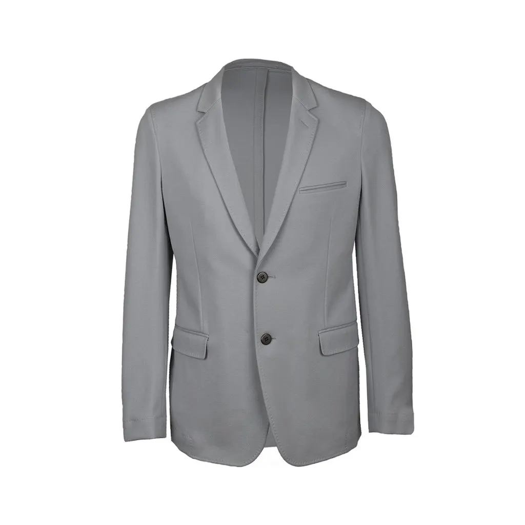 Unsigned Light Blazer - '10s MultiColor Canvas Good - Front View