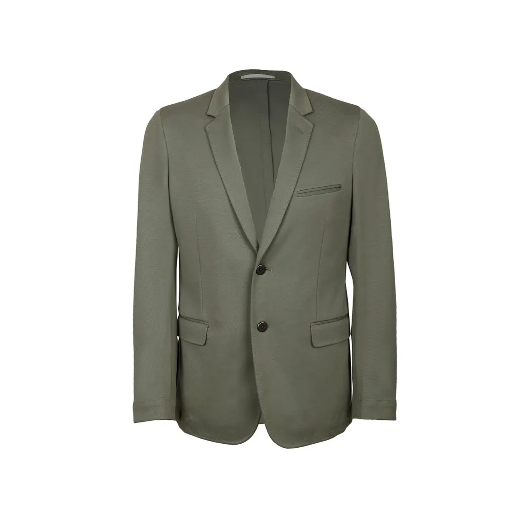 Unsigned Light Blazer - '10s MultiColor Canvas Good - Front View