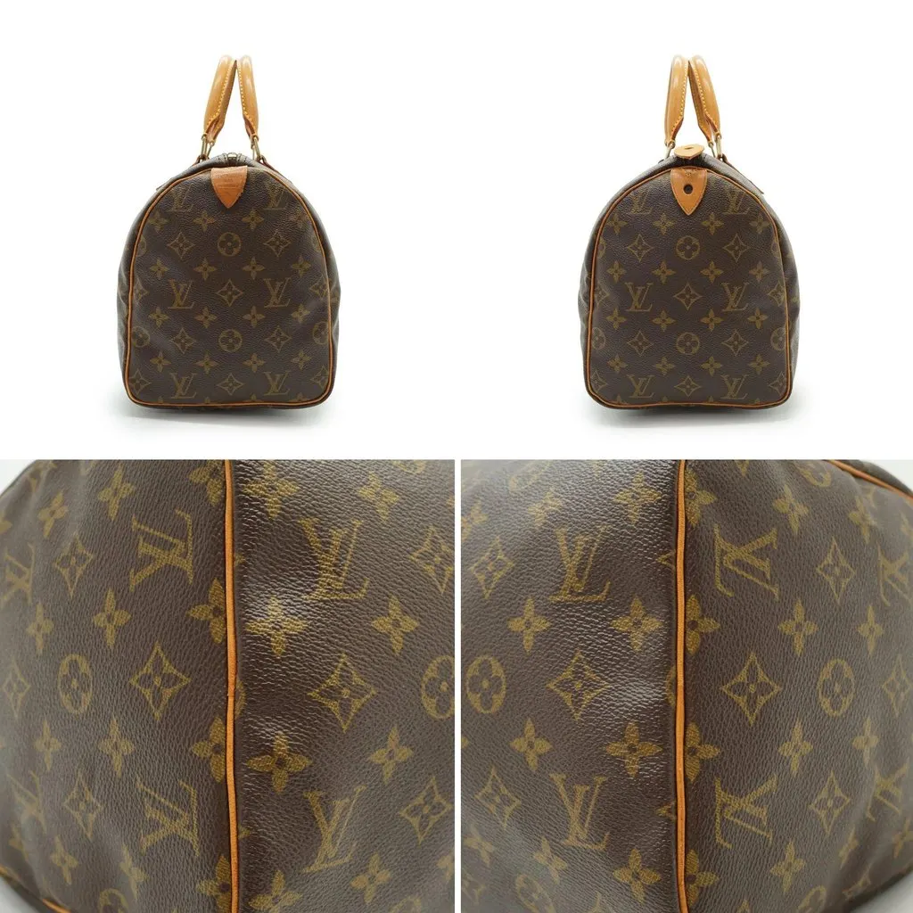 Louis Vuitton Handbag Vintage Speedy Brown Canvas Good - Model View