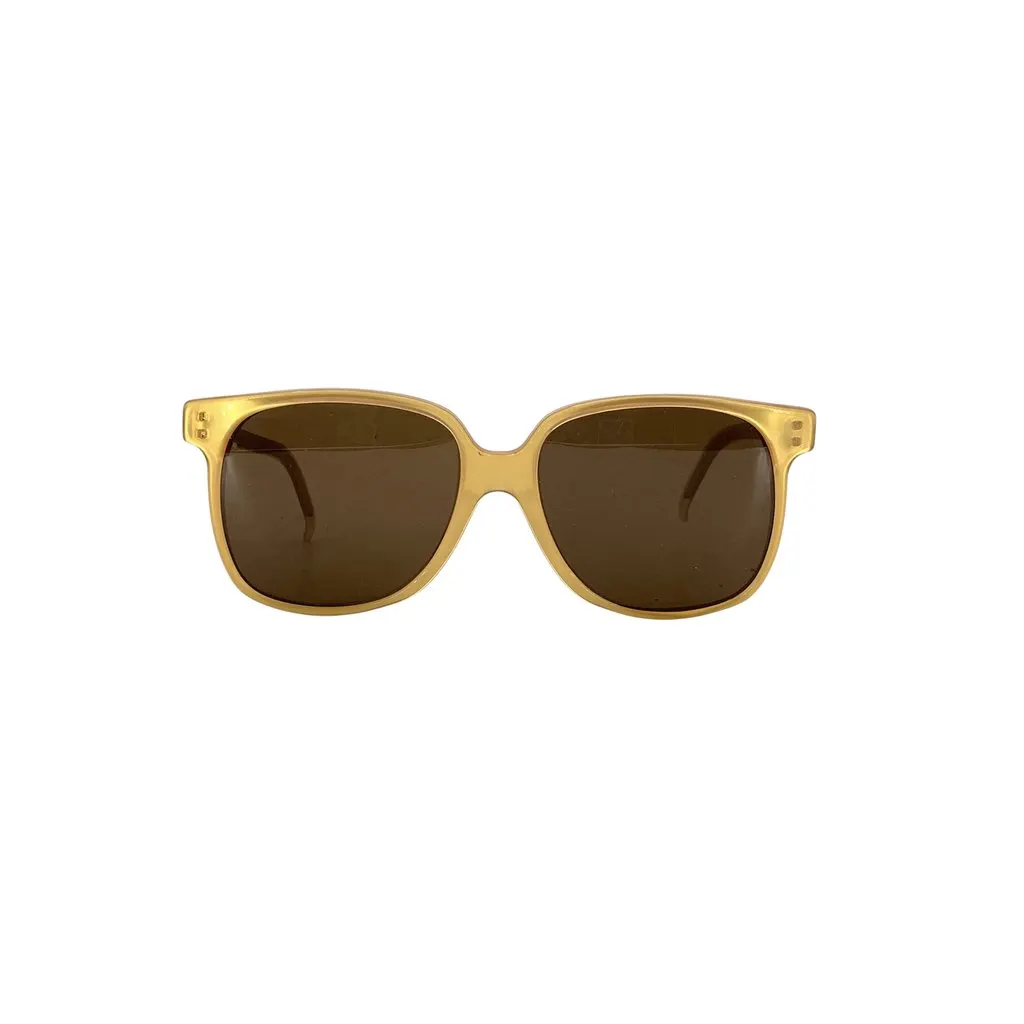 Unsigned Sunglasses Brown Good - Front View
