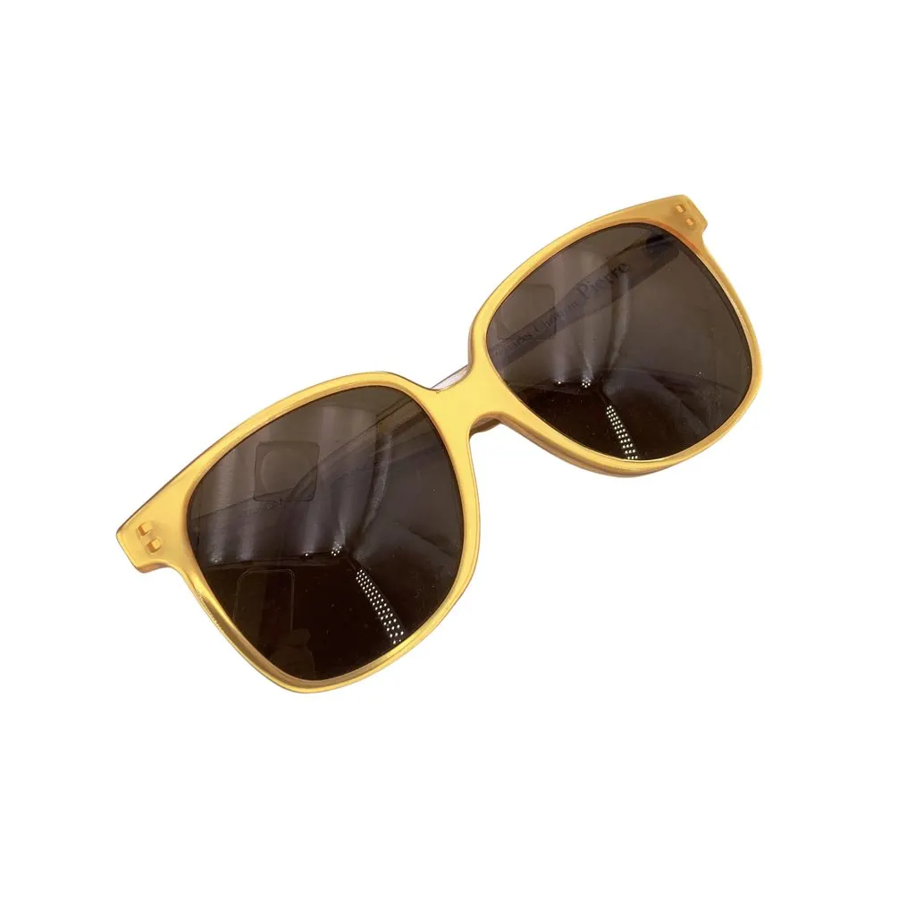 Unsigned Sunglasses Brown Good - Back View
