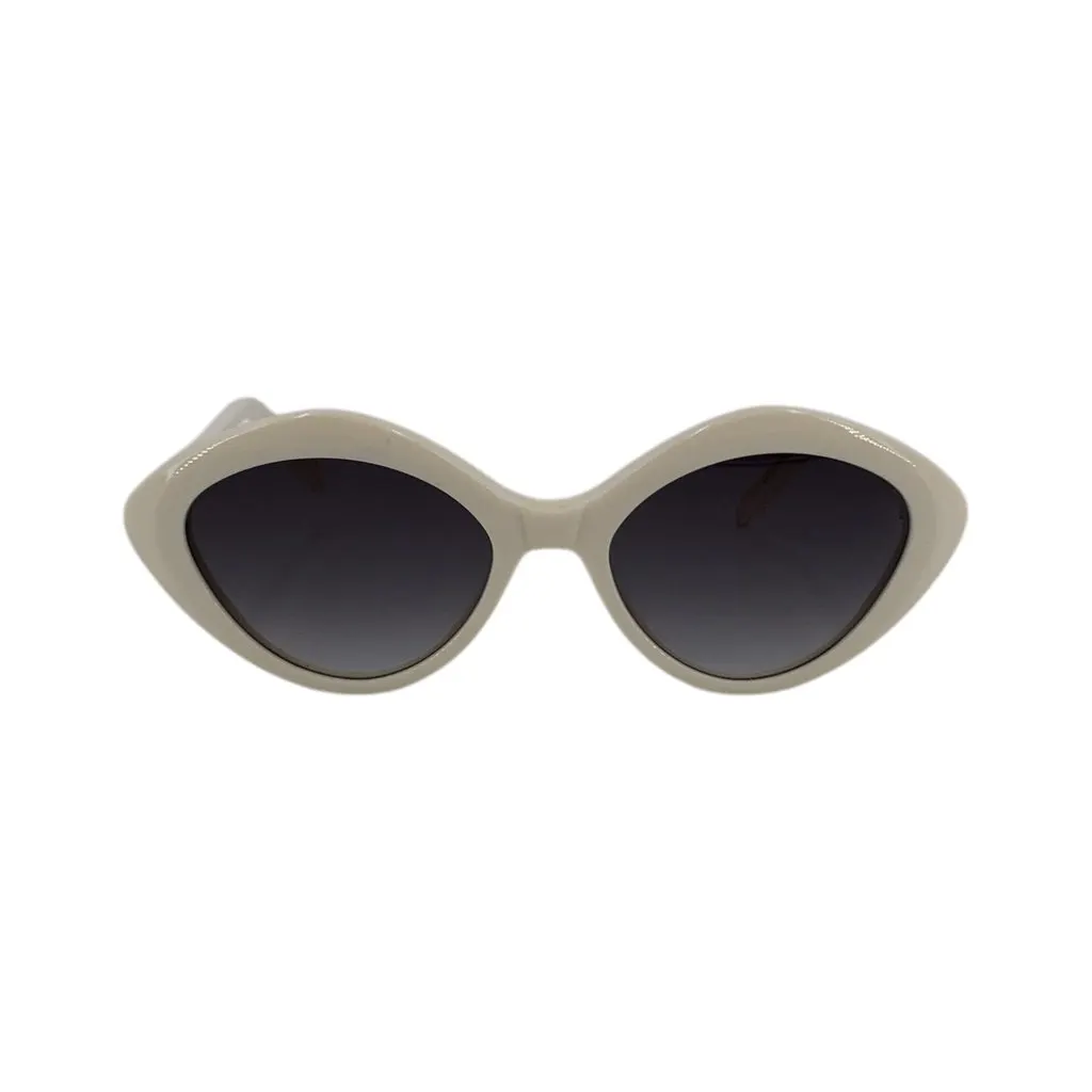Unsigned Sunglasses Beige Good - Front View
