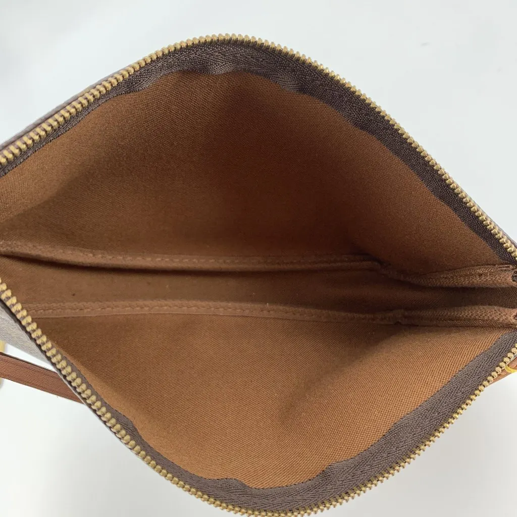Louis Vuitton Handbag Pochette Accessoire Gold Canvas Good - Box View