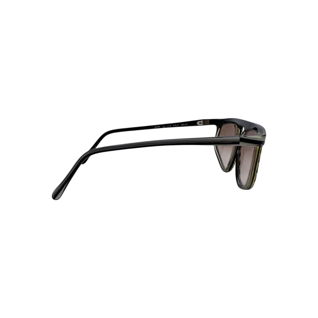 Unsigned Sunglasses Black Good - Inside View