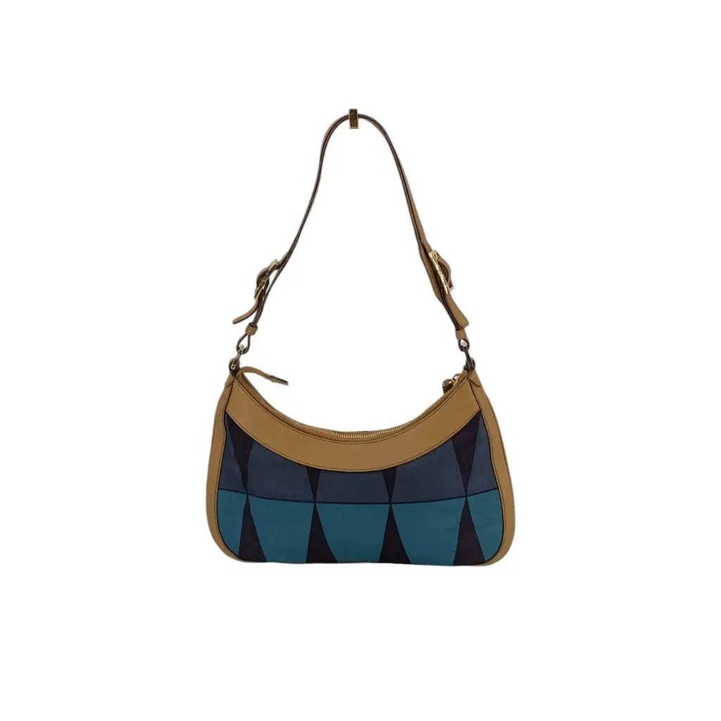 Gucci Hobos Vintage Jackie MultiColor Canvas Good - Inside View