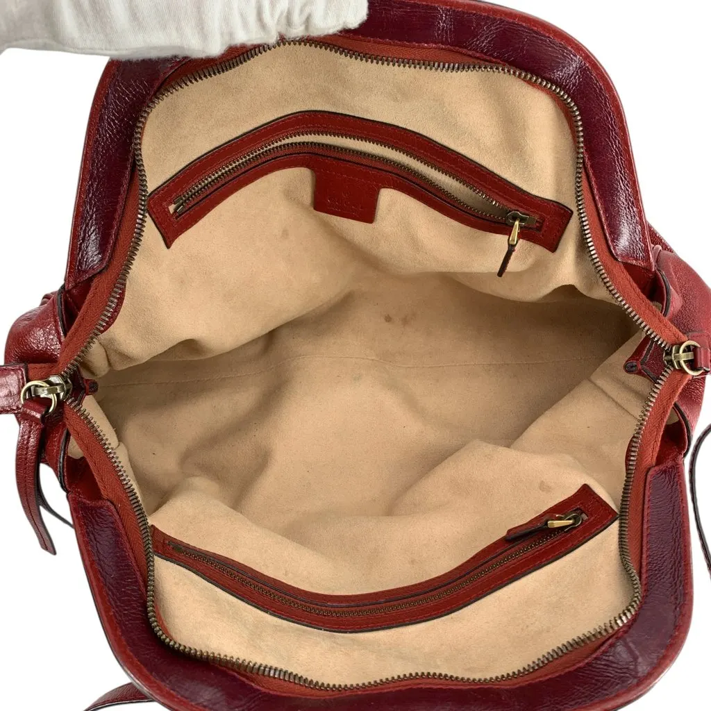Gucci Handbag Re(belle) Red Leather Good - Box View