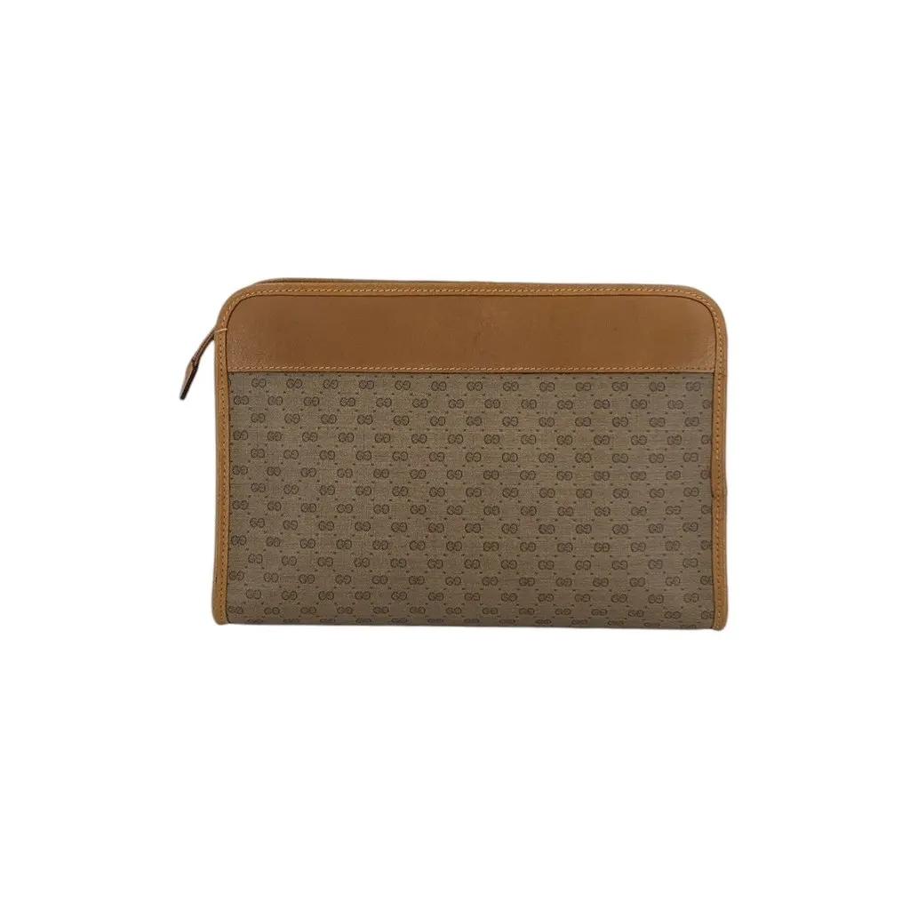 Gucci Cufflinks Beige Canvas Good - Inside View