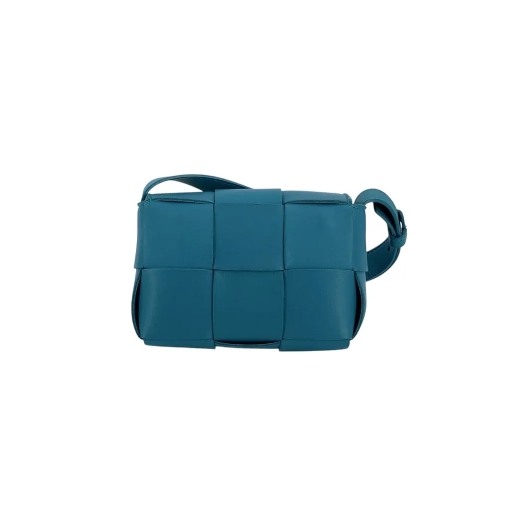 Bottega Veneta Crossbody Bag Cassette MultiColor Leather Good - Inside View