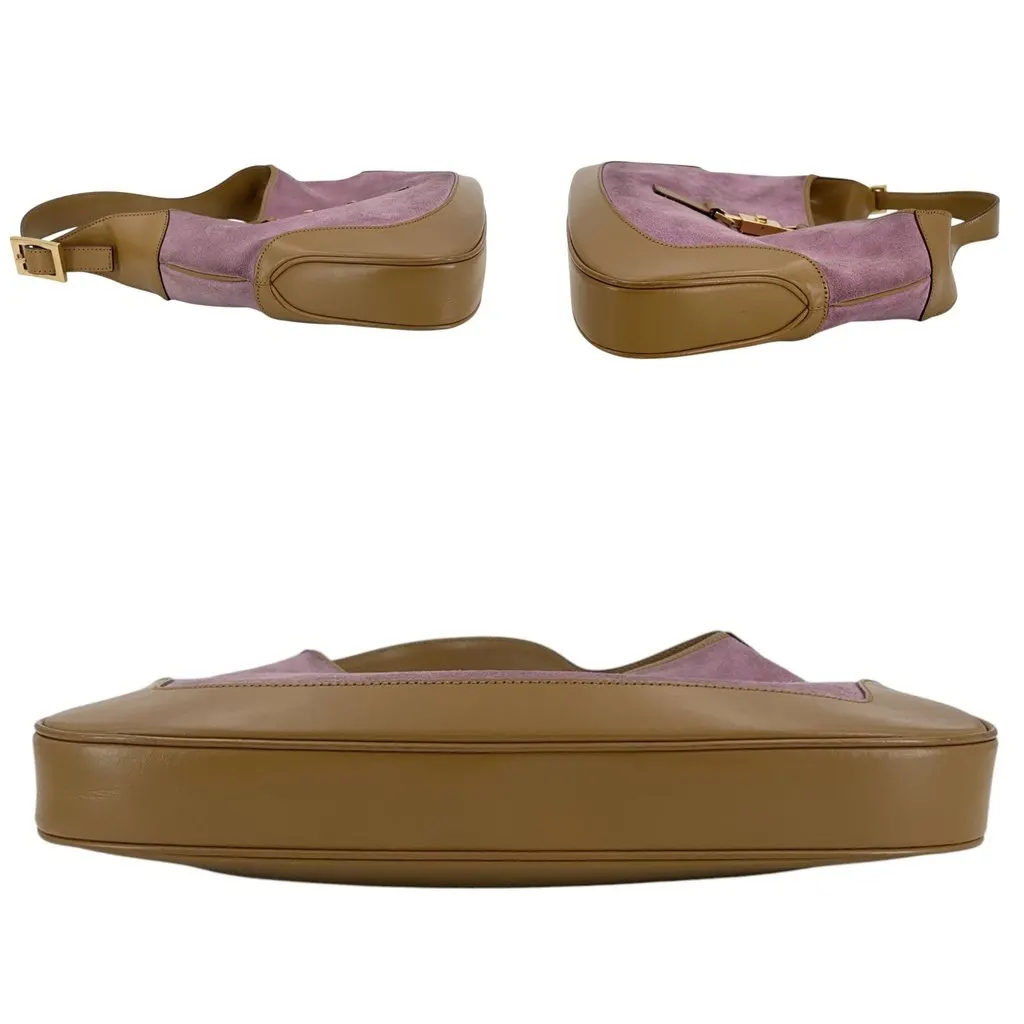 Gucci Hobos Jackie MultiColor Suede Good - Model View
