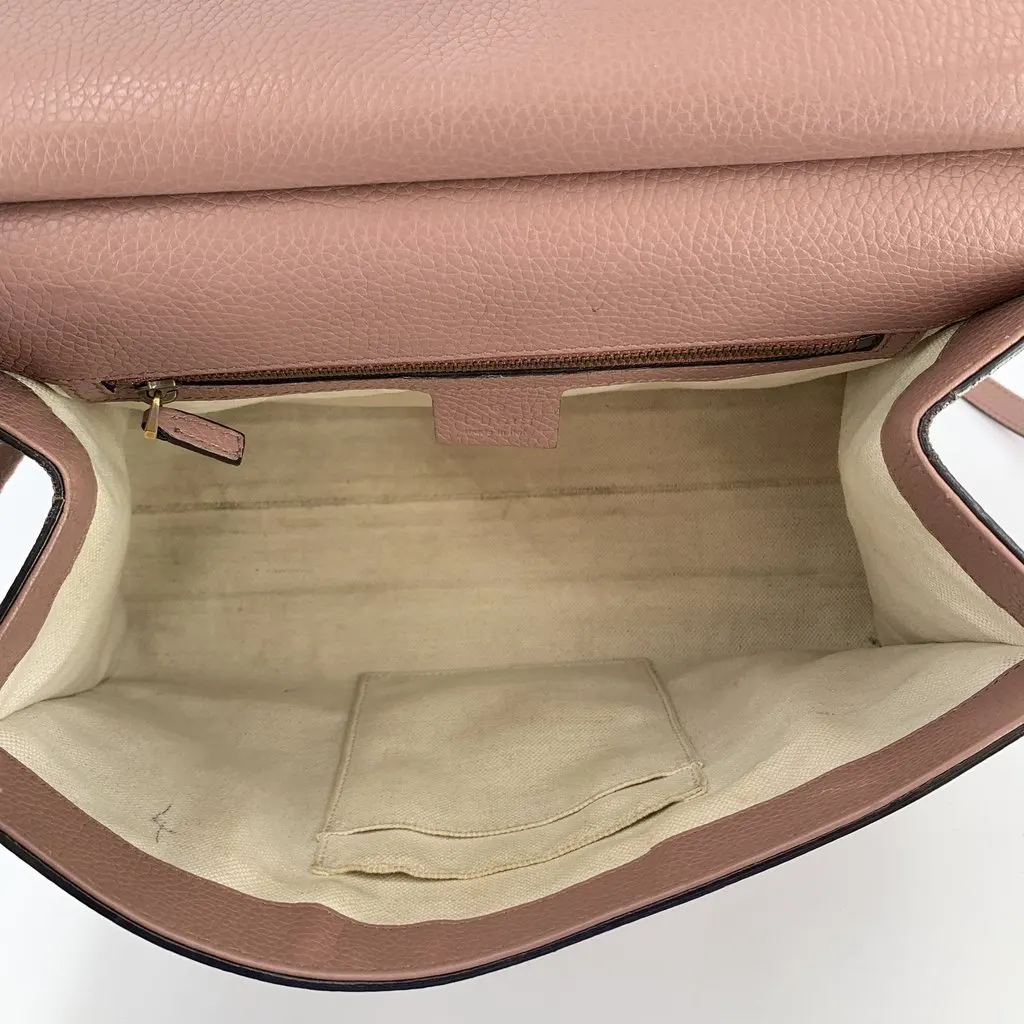Gucci Handbag GG Marmont Red Leather Good - Box View