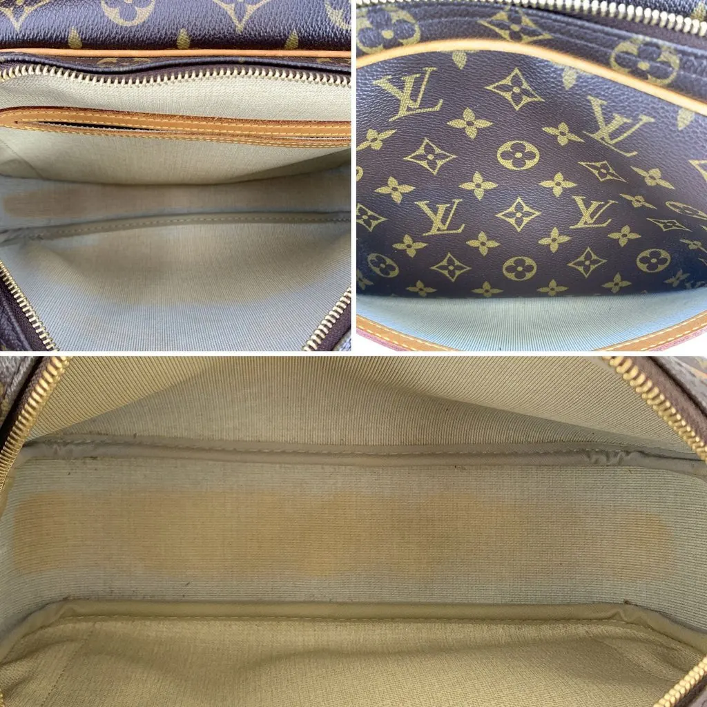 Louis Vuitton Crossbody Bag Vintage Reporter Beige Canvas Good - Box View