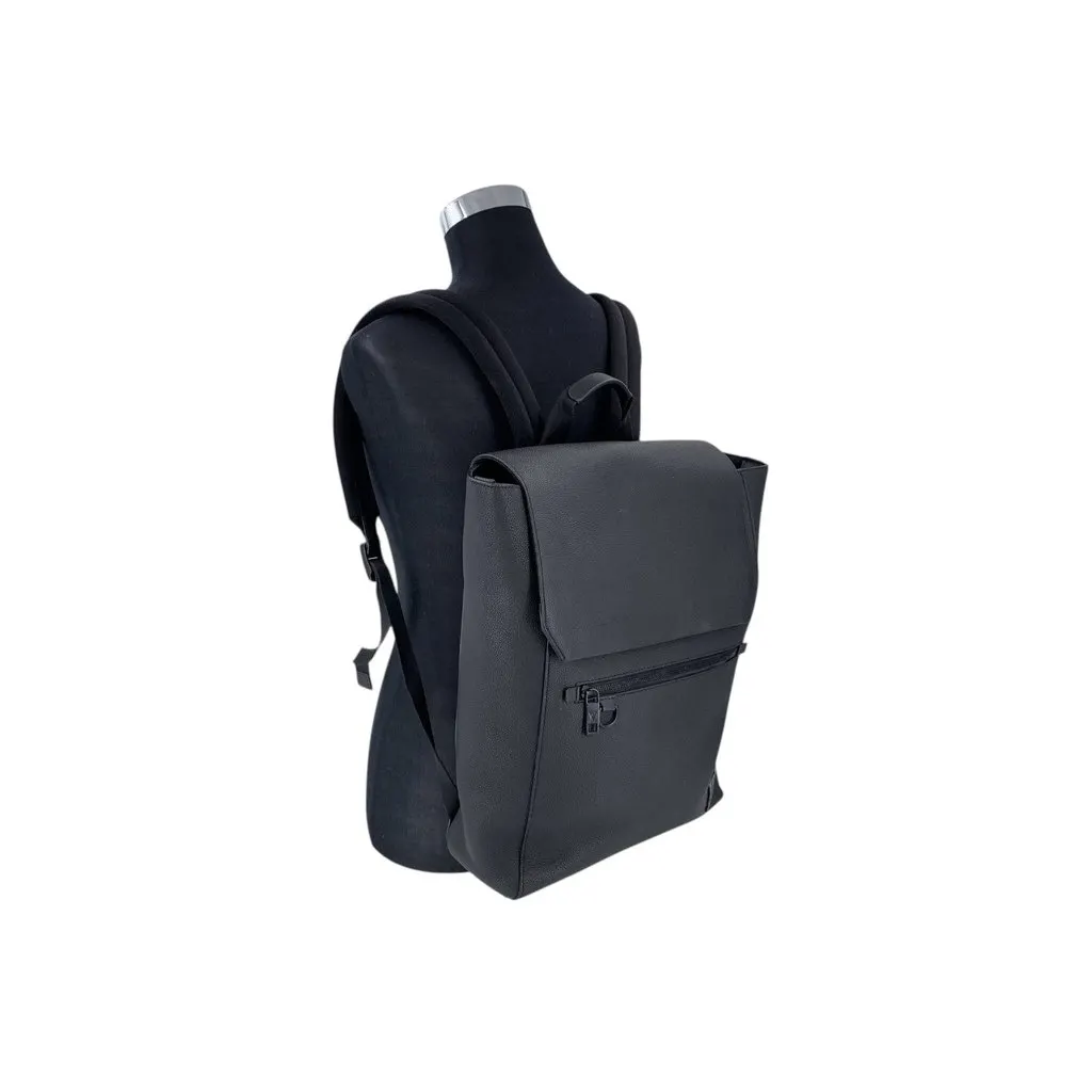 Louis Vuitton Backpack Fastline Aerogram Black Leather Good - Back View