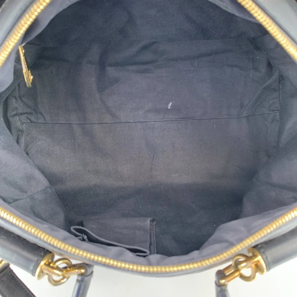 Dolce & Gabbana Shoulder Bag Vittoria Black Canvas Good - Box View