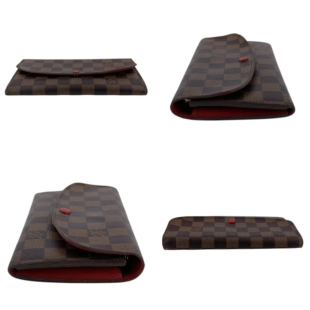Louis Vuitton Wallet Brown Canvas Good - Inside View