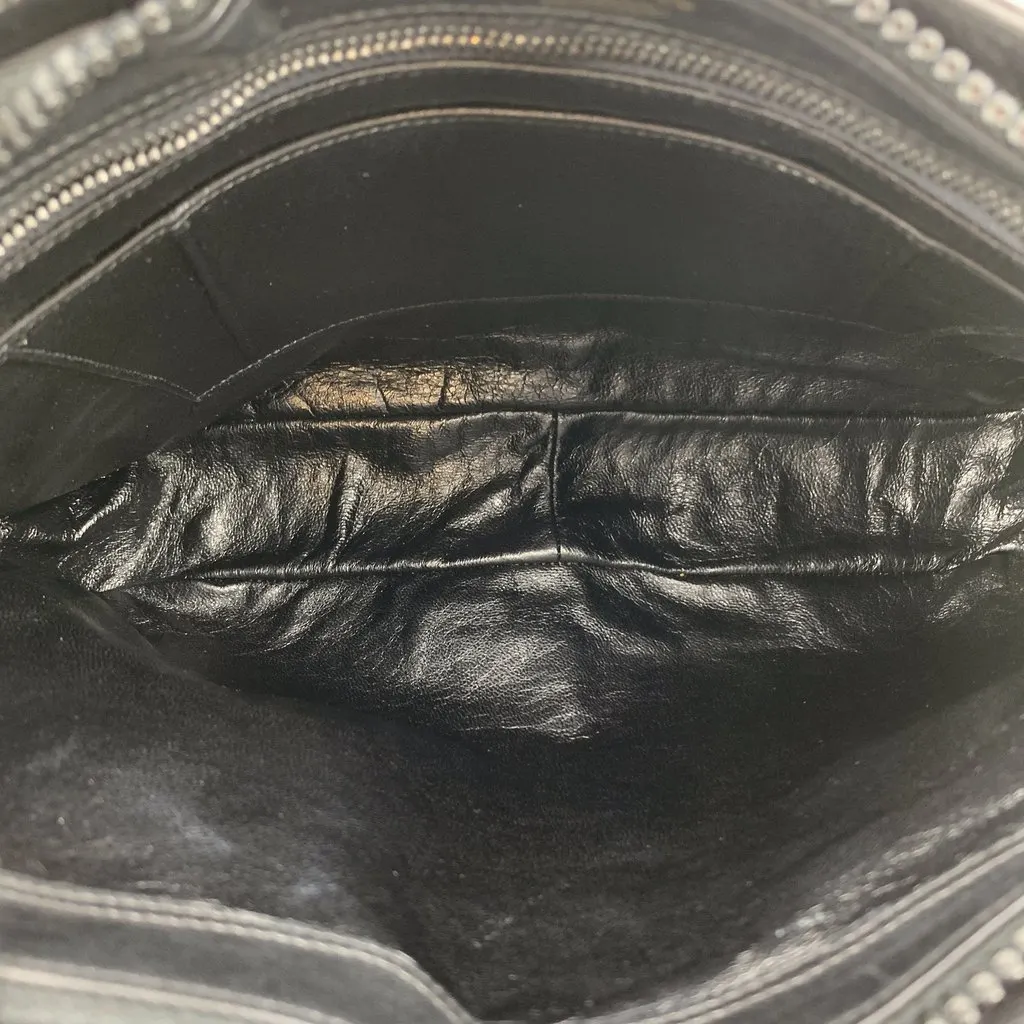 Gucci Shoulder Bag Vintage Not Applicable Black Canvas Good - Box View