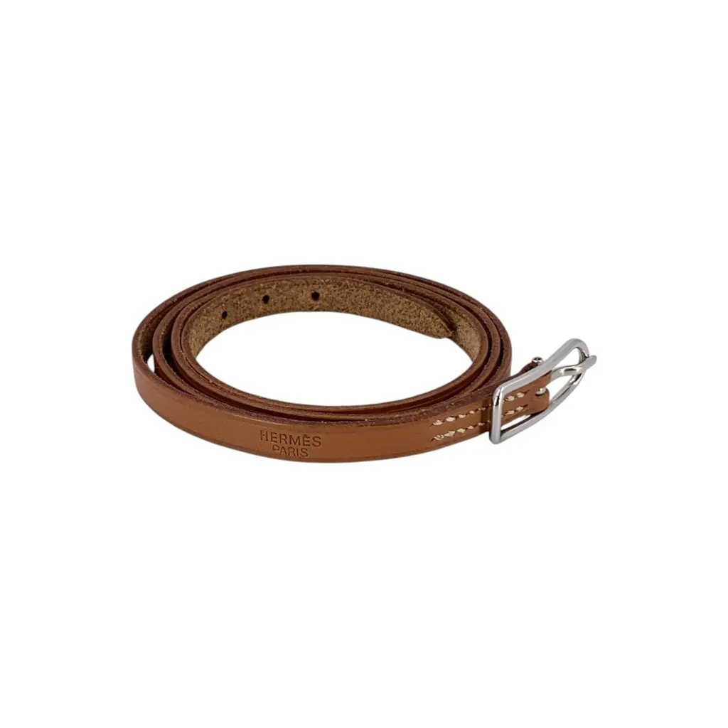 Hermès Bracelet Beige Leather Good - Inside View