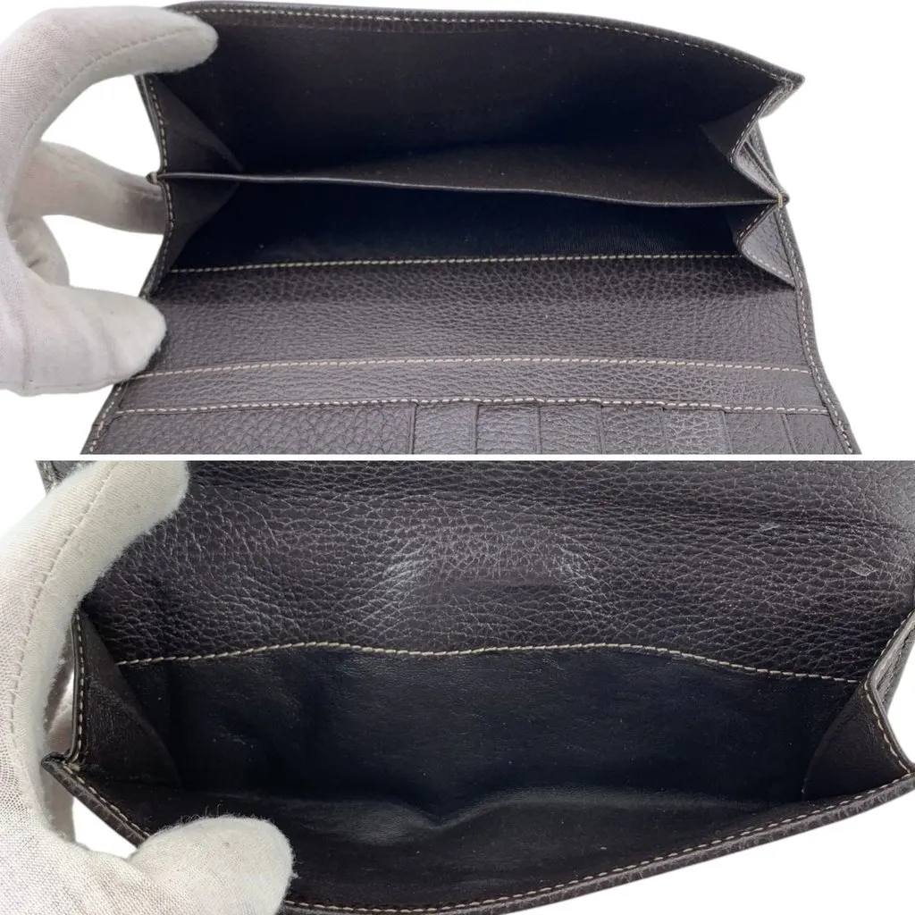 Gucci Wallet Brown Canvas Good - Box View