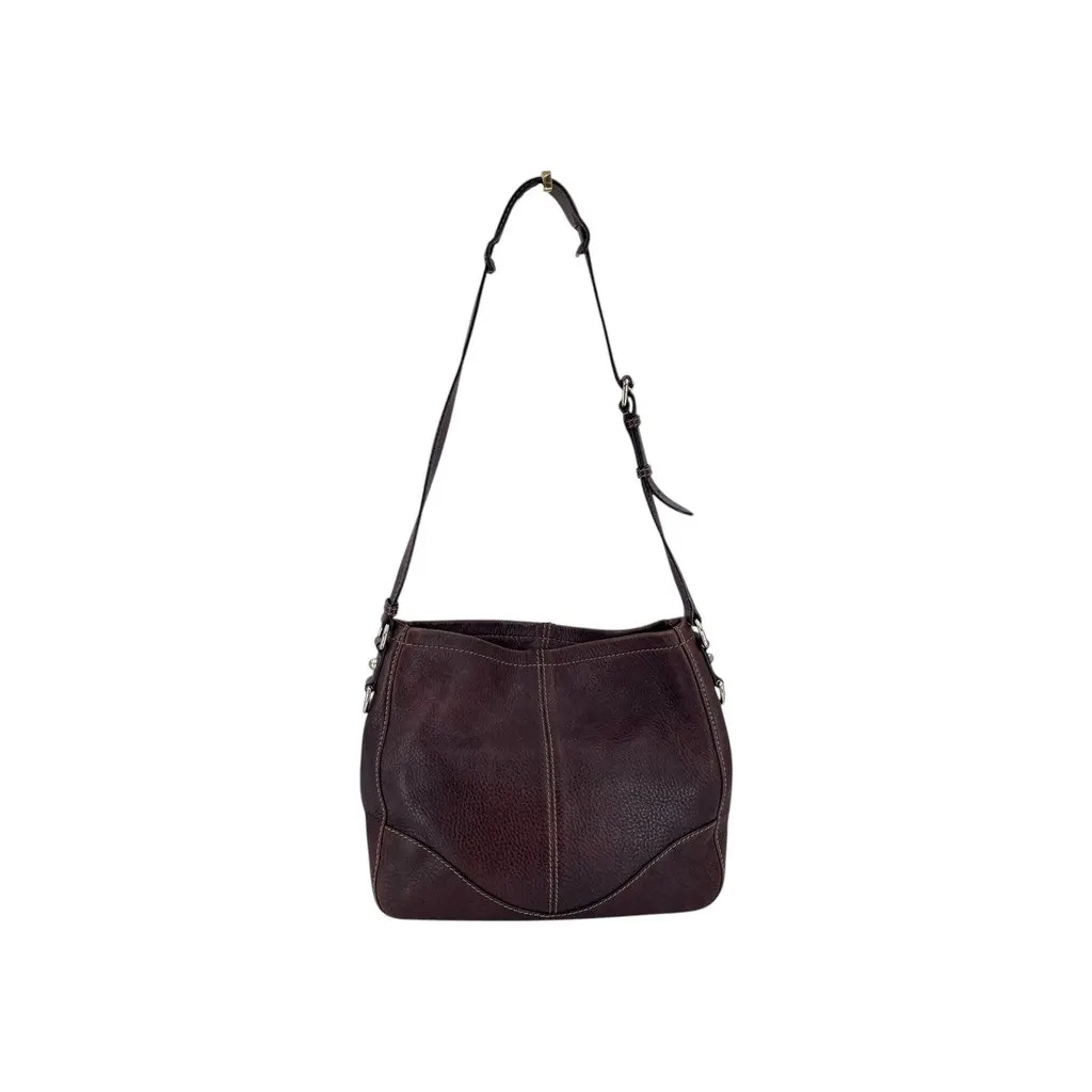 Gucci Shoulder Bag Charlotte Burgundy Leather Good - Inside View