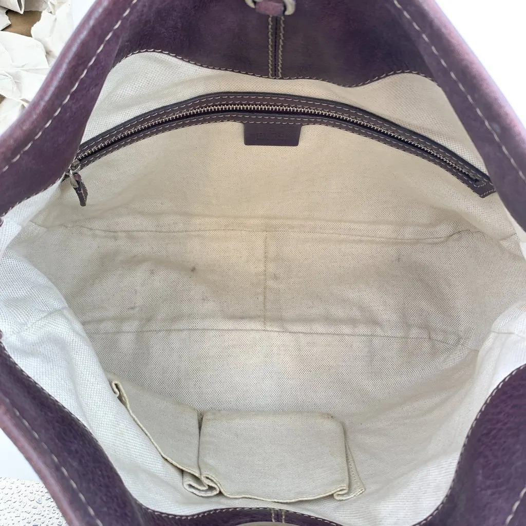 Gucci Shoulder Bag Charlotte Burgundy Leather Good - Box View