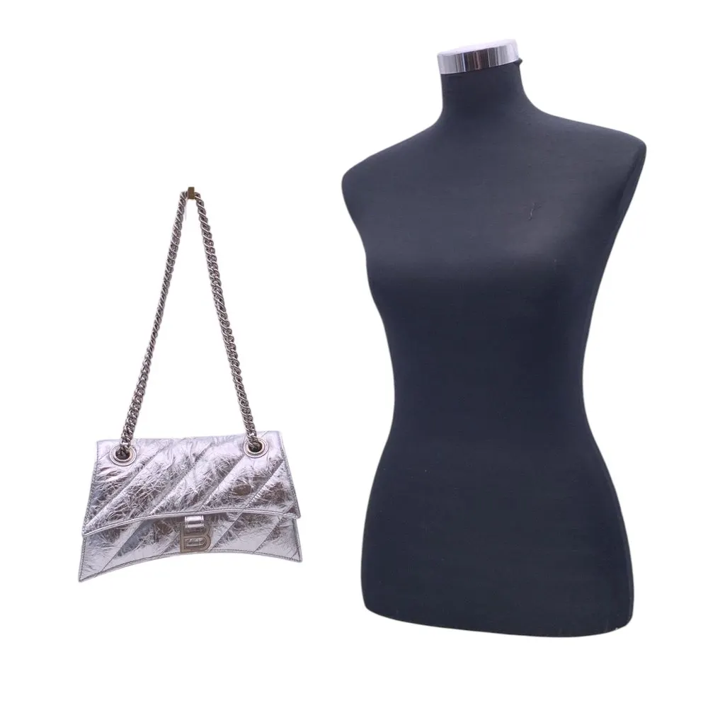 Balenciaga Shoulder Bag Crush MultiColor Leather Good - Back View