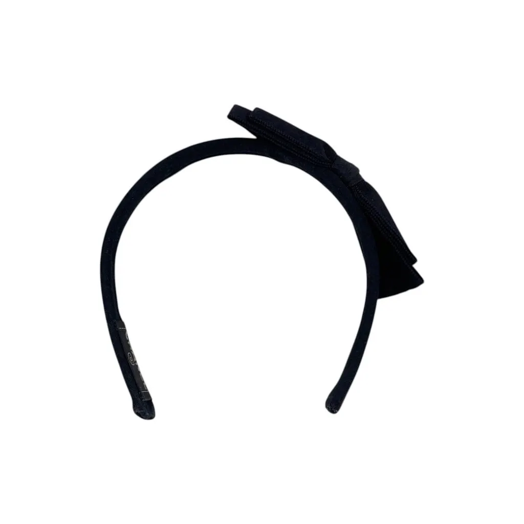 Chanel Accessory Black Satin Good - Front View