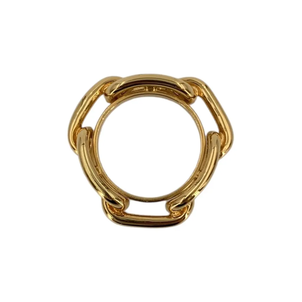 Hermès Accessory Gold Silk Good - Back View