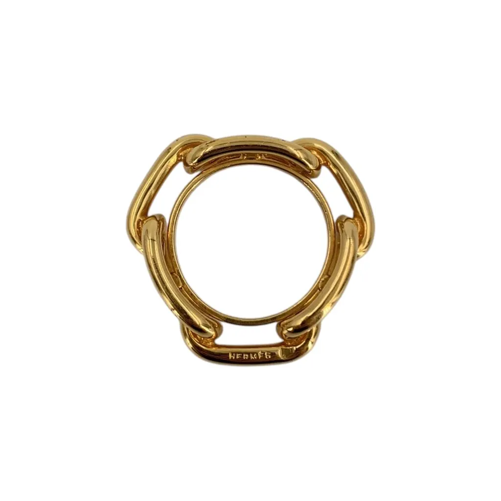 Hermès Accessory Gold Silk Good - Front View
