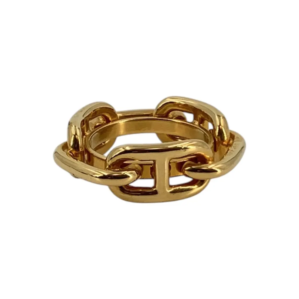 Hermès Accessory Gold Silk Good - Model View