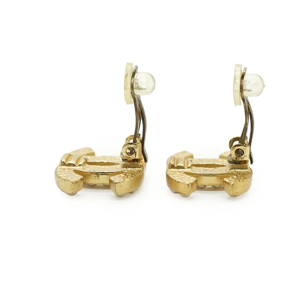 Chanel Earrings Gold Good - Box View
