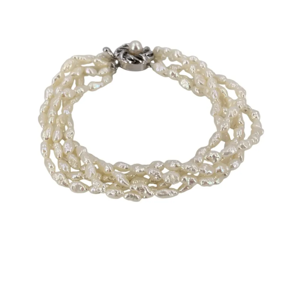 Unsigned Bracelet White Good - Box View