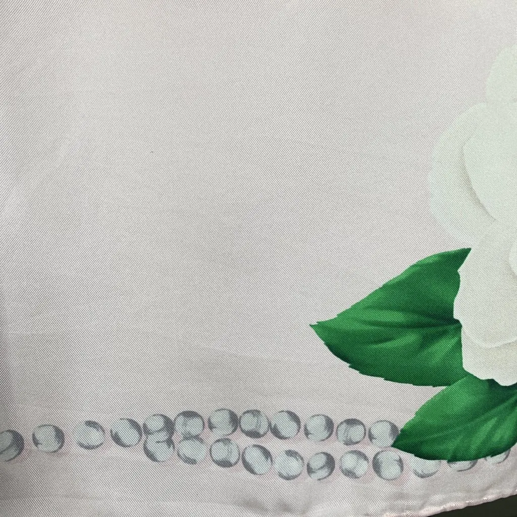 Chanel Scarf Camel Silk Good - Box View