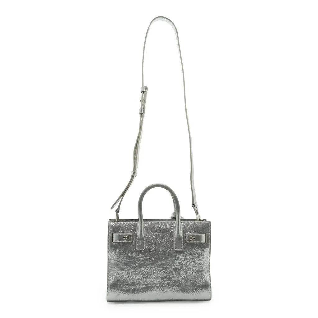 Saint Laurent Handbag Sac de Jour MultiColor Leather Good - Back View