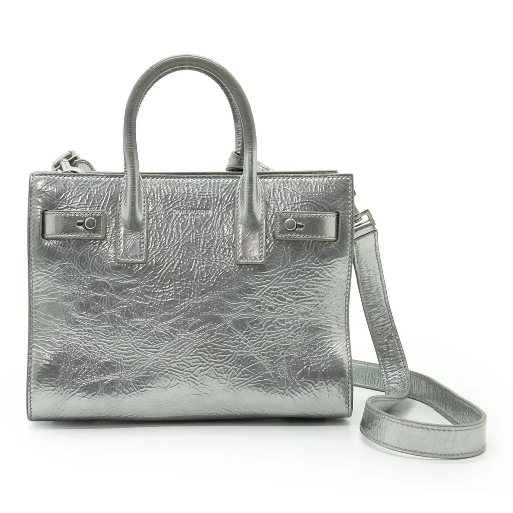 Saint Laurent Handbag Sac de Jour MultiColor Leather Good - Inside View