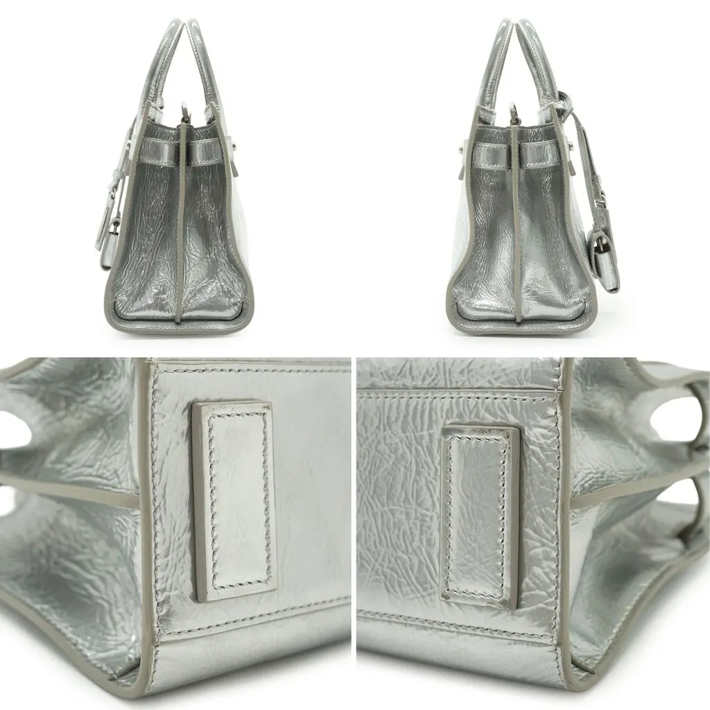 Saint Laurent Handbag Sac de Jour MultiColor Leather Good - Model View
