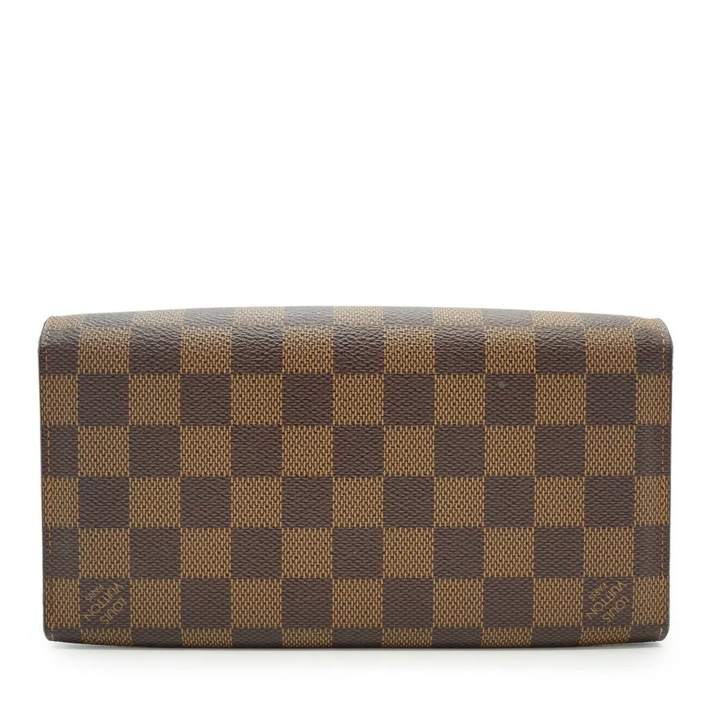 Louis Vuitton Wallet Brown Canvas Good - Inside View