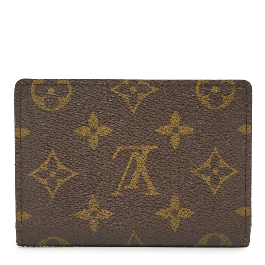 Louis Vuitton Wallet Brown Canvas Good - Inside View