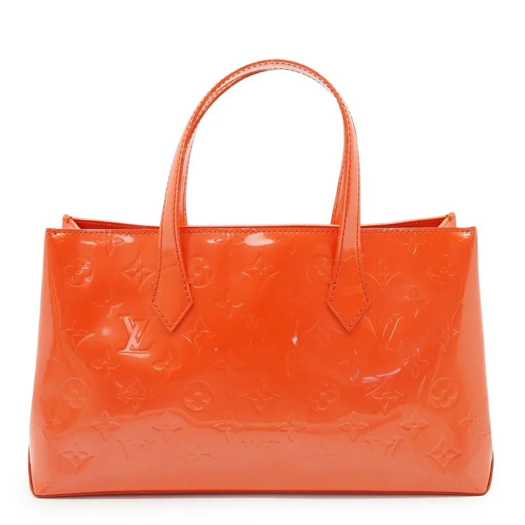 Louis Vuitton Tote Bag Wilshire MultiColor Leather Good - Back View