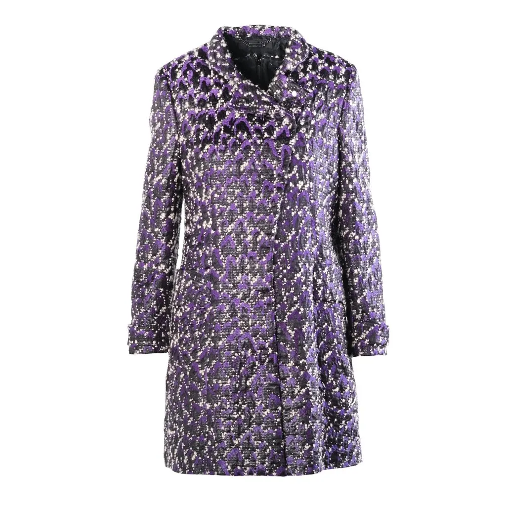 Versace Autumn/Winter 2008/09 Embellished Jacquard Coat & Dress Set -'00s