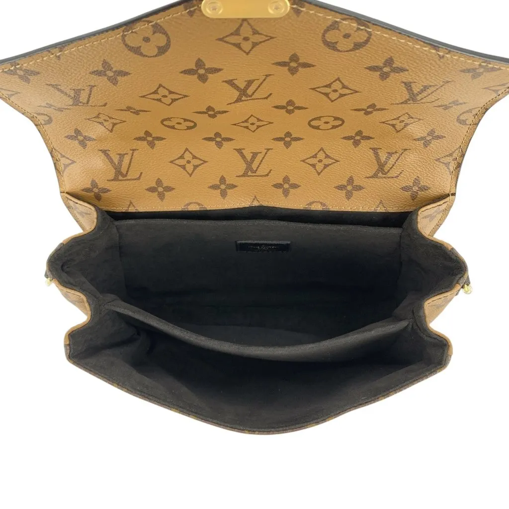 Louis Vuitton Crossbody Bag Metis Red Canvas Good - Box View
